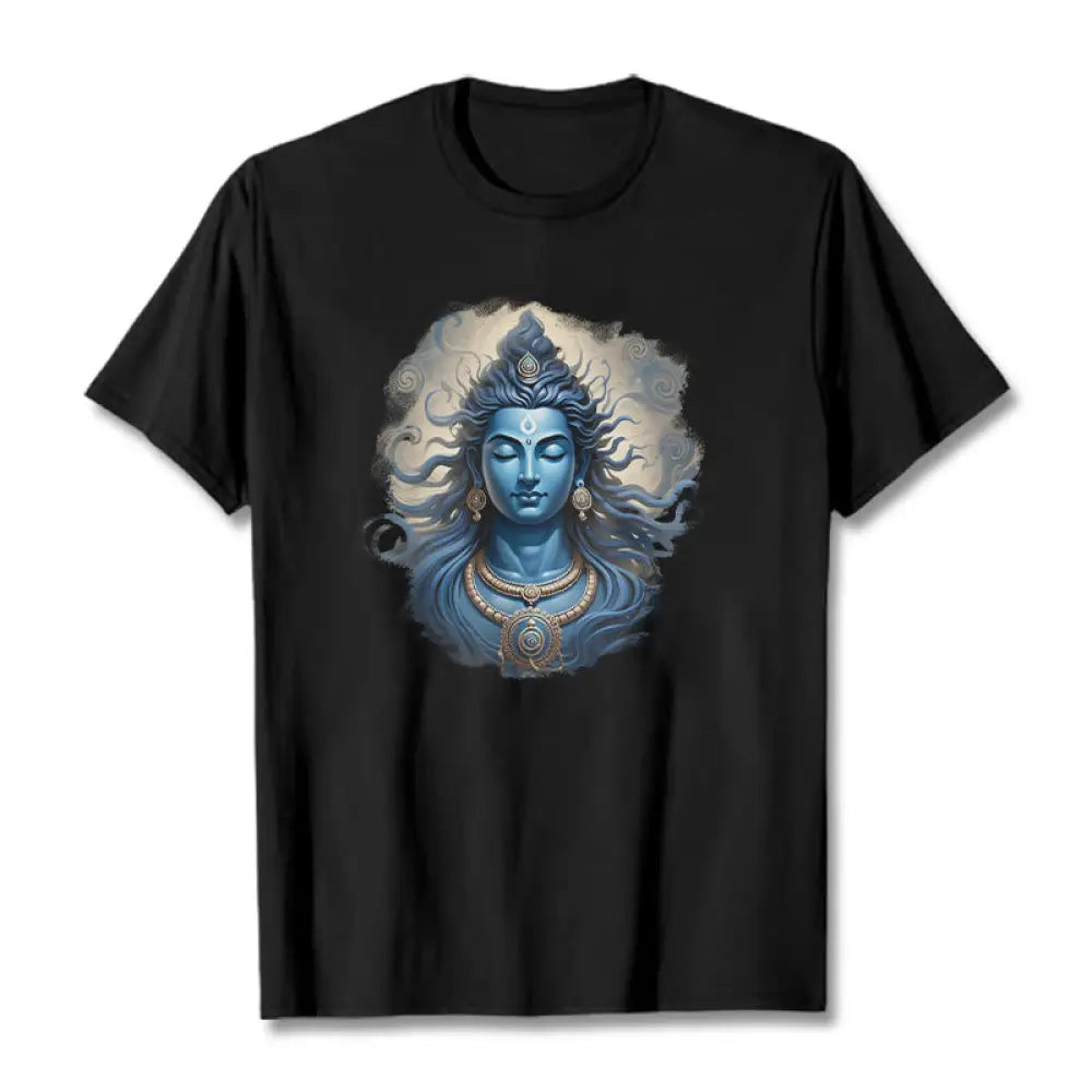 Buddha Stones OM NAMAH SHIVAYA Buddha Tee T-shirt - Black / S - T-Shirts