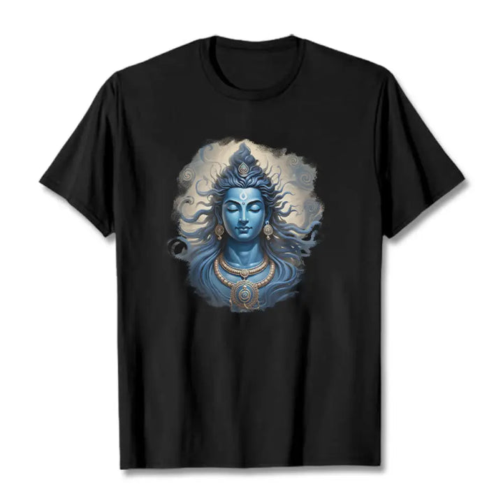 Buddha Stones OM NAMAH SHIVAYA Buddha Tee T-shirt - Black / S - T-Shirts