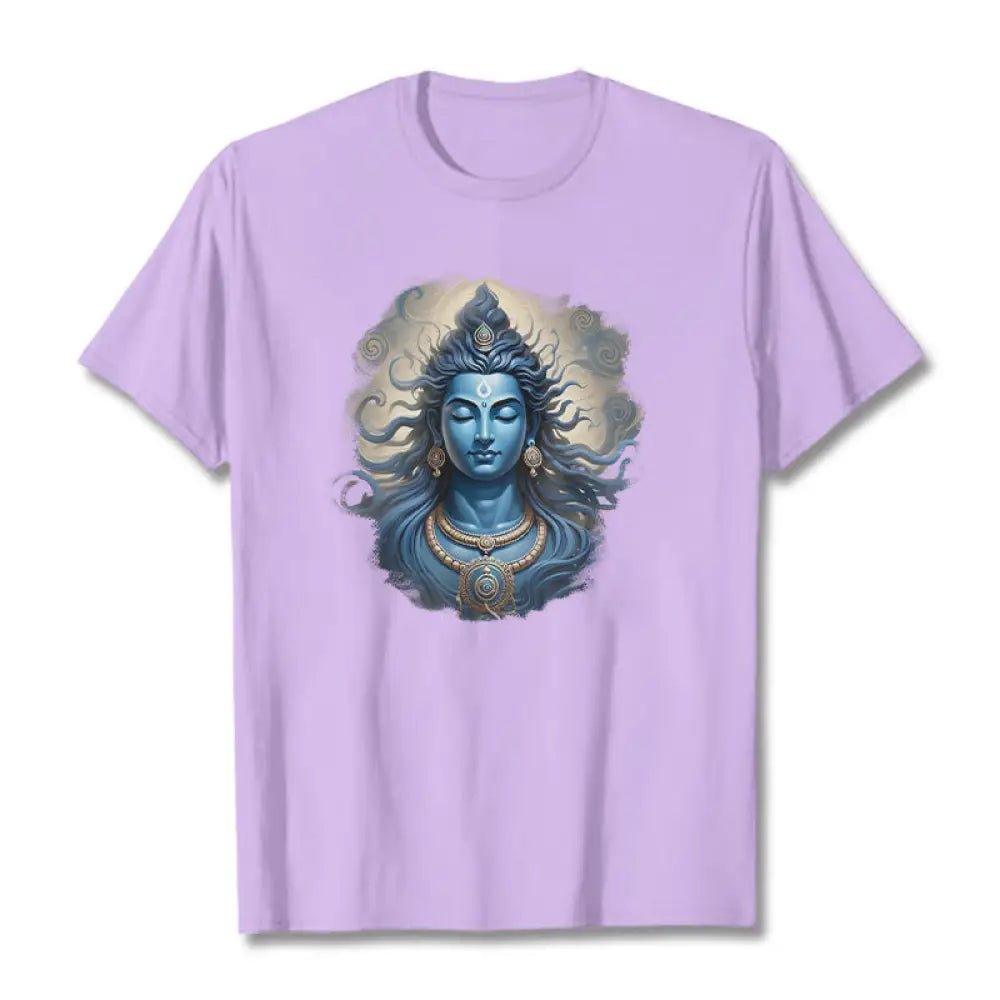 Buddha Stones OM NAMAH SHIVAYA Buddha Tee T-shirt - Plum / S - T-Shirts