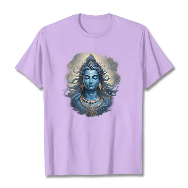 Buddha Stones OM NAMAH SHIVAYA Buddha Tee T-shirt - Plum / S - T-Shirts