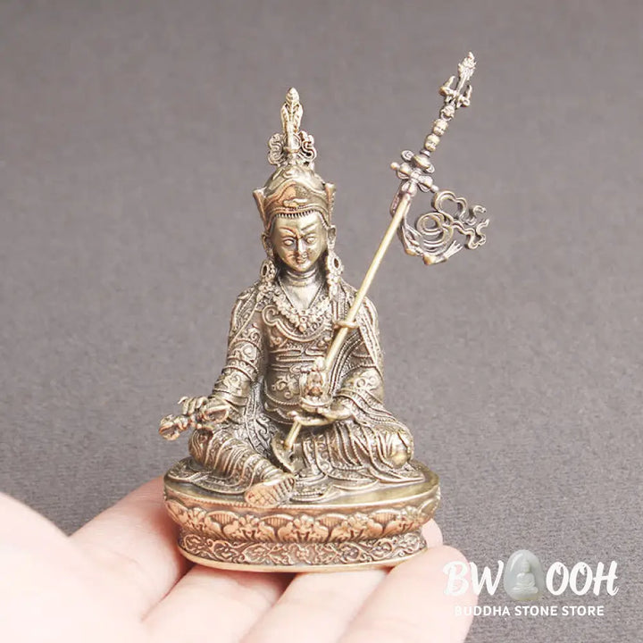 BWOOOH copper Buddha statue - Padmasambhava Buddha Figure Serenit