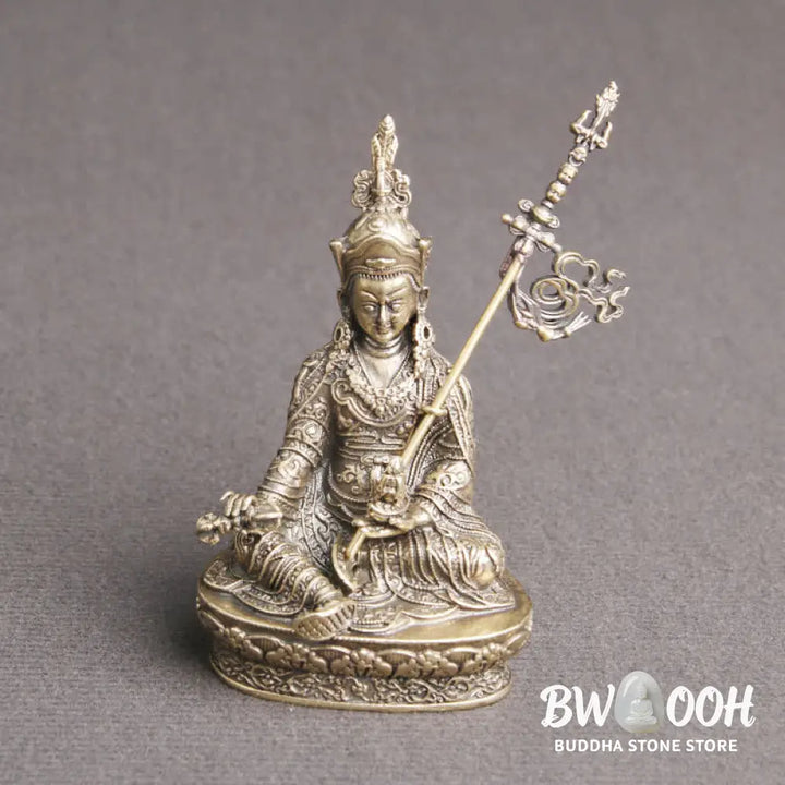 BWOOOH copper Buddha statue - Padmasambhava Buddha Figure Serenit