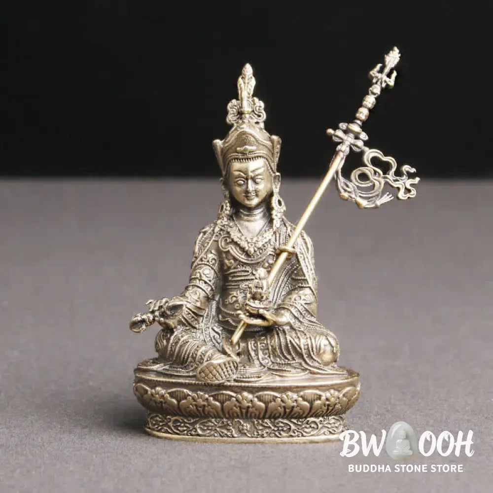 BWOOOH copper Buddha statue - Padmasambhava Buddha Figure Serenit