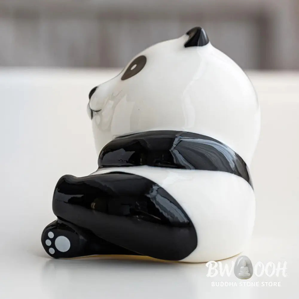 Buddha Stones Panda Shape Home Decoration Incense Burner - Incense Burner