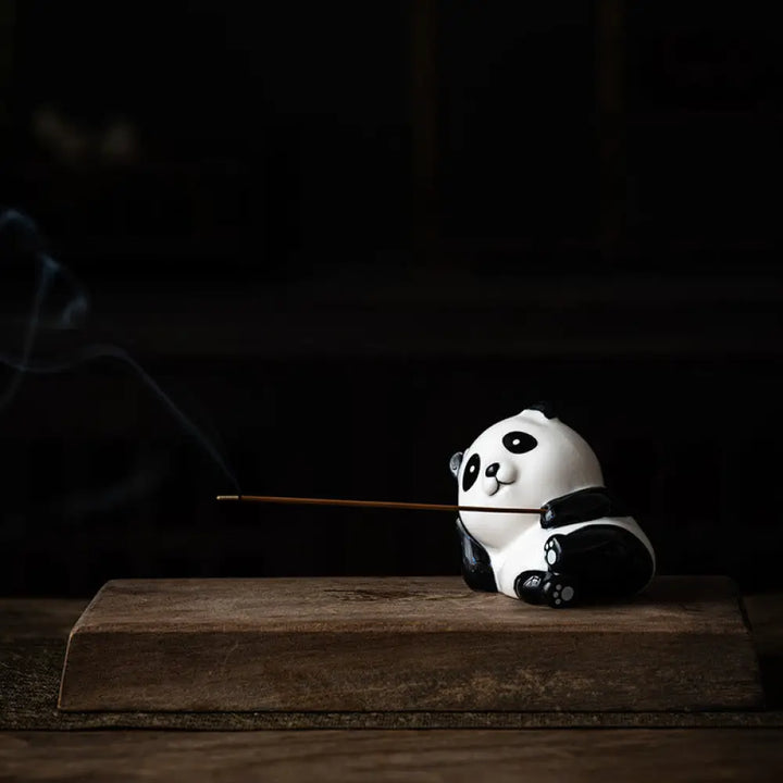 BWOOOH handcrafted incense burner - Panda Shape Home Decoration Incense