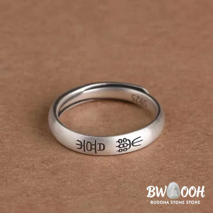 Buddha Stones Peace And Joy Copper Luck Wealth Ring - BWOOOH - Ring