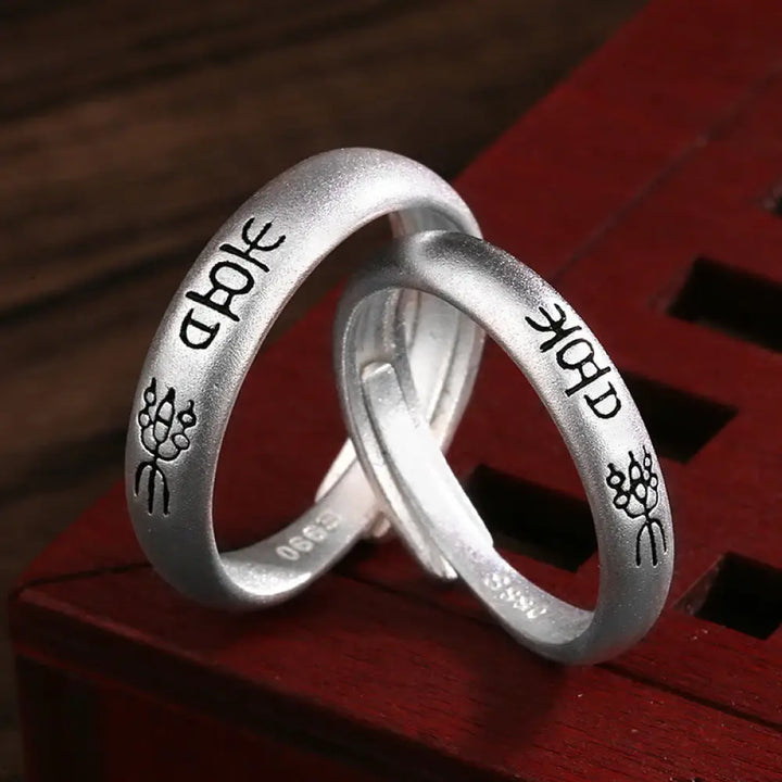 BWOOOH Peace And Joy Copper Luck Wealth Ring — Copper spiritual jewelry for spiritual healing and mindful living