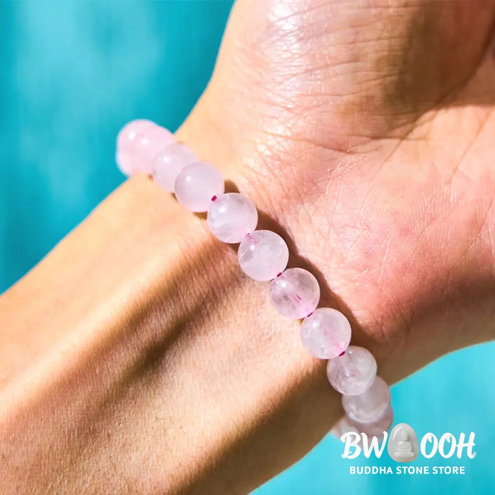 Buddha Stones Pink Crystal Color Change Double PiXiu Cyclone Charm Warmth Bracelet - BWOOOH - Pink Crystal Pixiu(Wrist