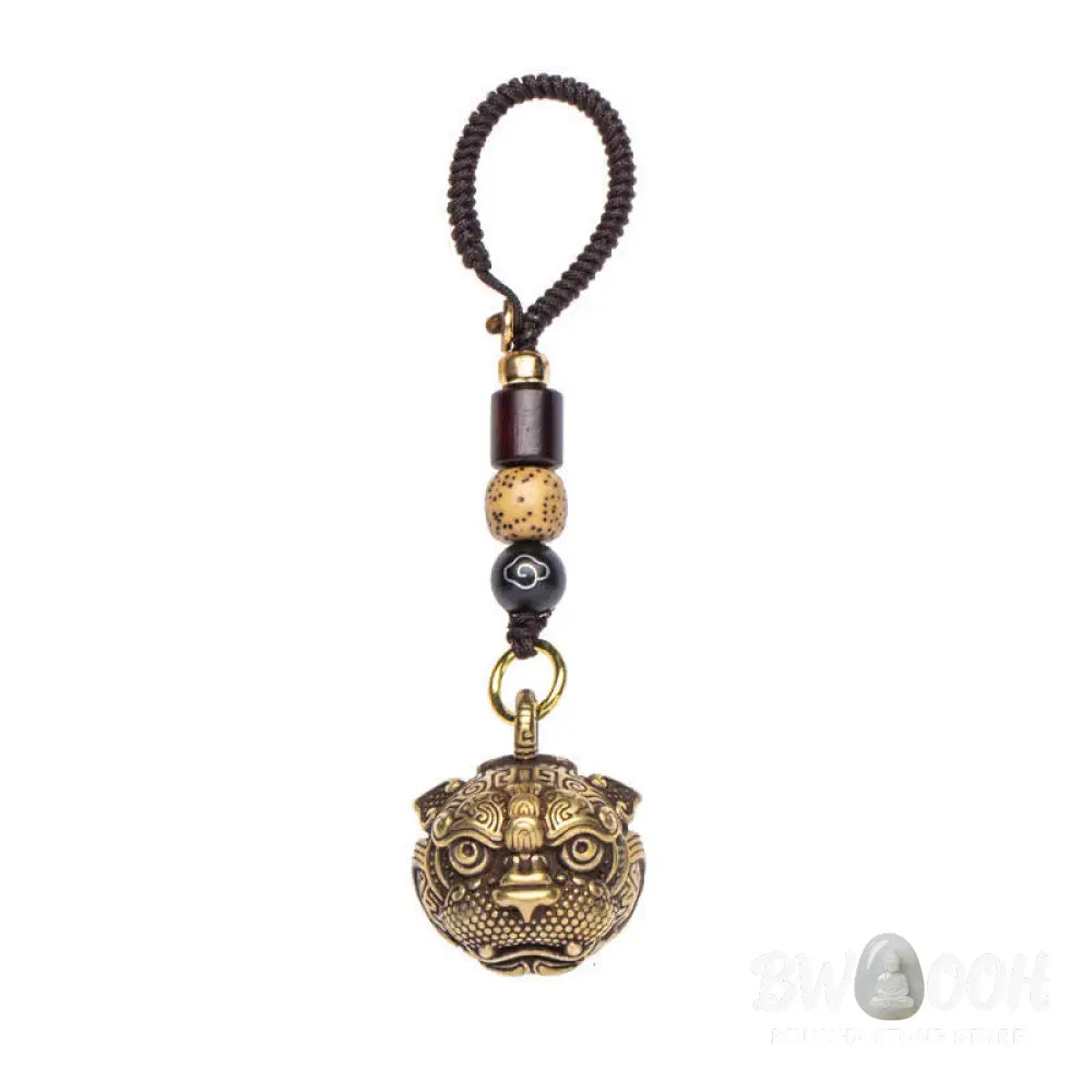 Buddha Stones PiXiu Wealth Copper Key Chain - Key Chain