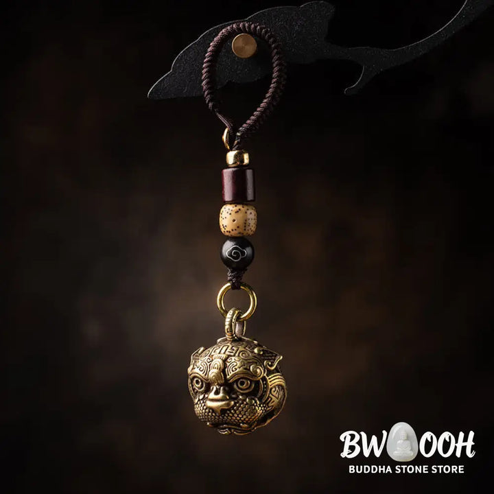 Buddha Stones PiXiu Wealth Copper Key Chain - Key Chain