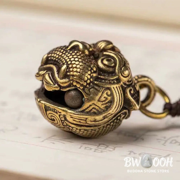 Buddha Stones PiXiu Wealth Copper Key Chain - Key Chain
