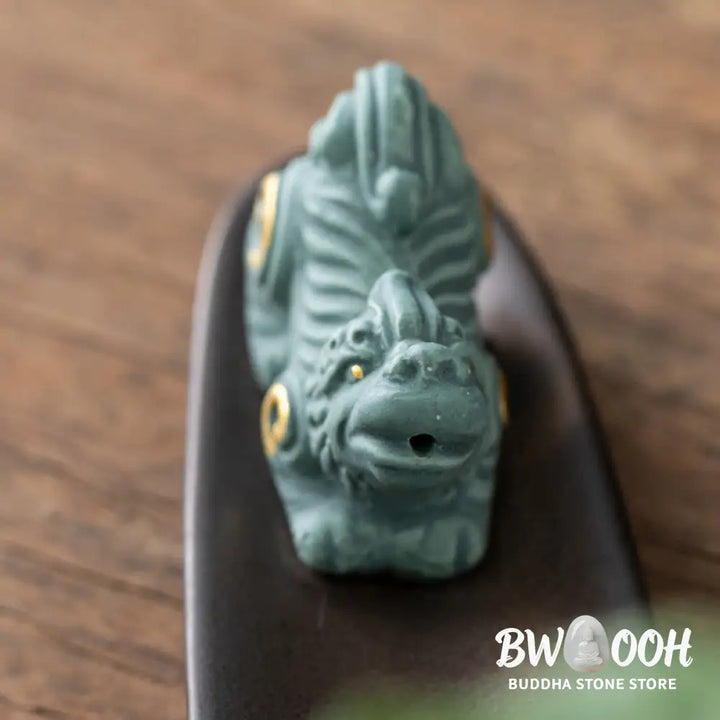 Buddha Stones Pixiu Wealth Home Decoration Incense Burner - Incense Burner