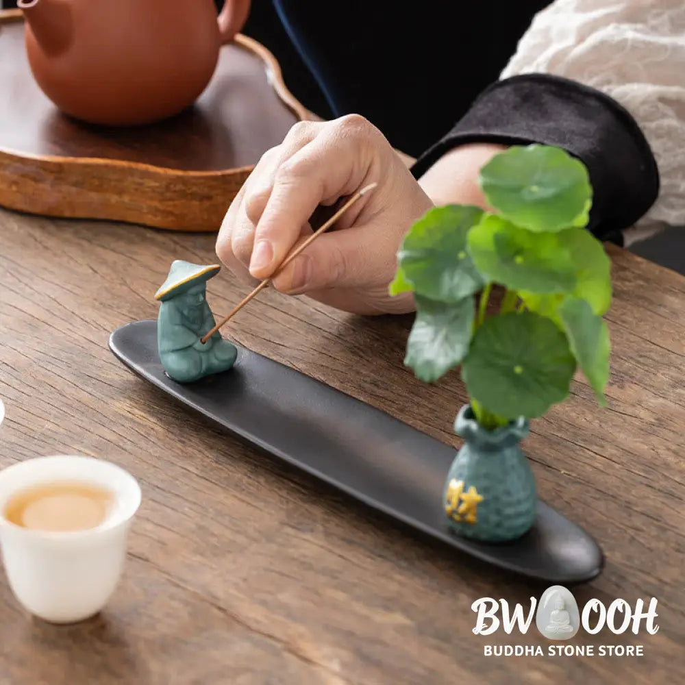 Buddha Stones Pixiu Wealth Home Decoration Incense Burner - Incense Burner