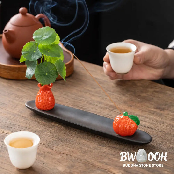 Buddha Stones Pixiu Wealth Home Decoration Incense Burner - Incense Burner