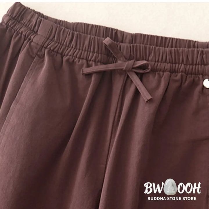 BWOOOH printed harem pants - Plain 7-8 Length Women&