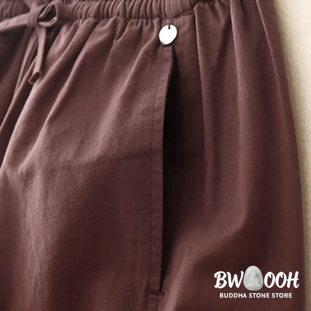 BWOOOH printed harem pants - Plain 7-8 Length Women&