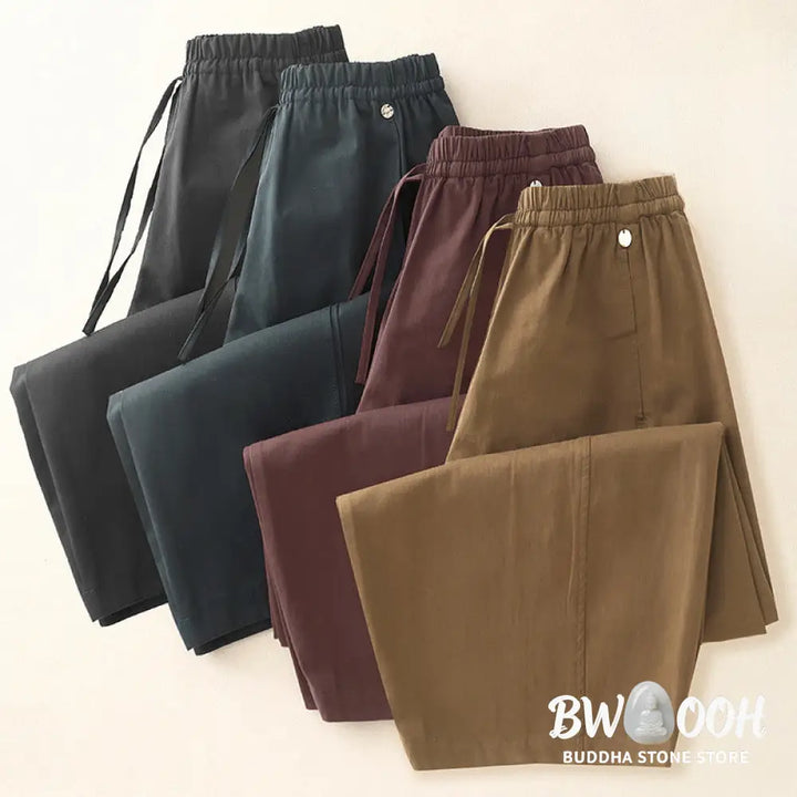BWOOOH printed harem pants - Plain 7-8 Length Women&