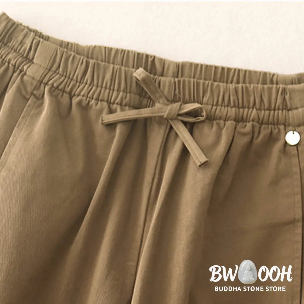 BWOOOH printed harem pants - Plain 7-8 Length Women&