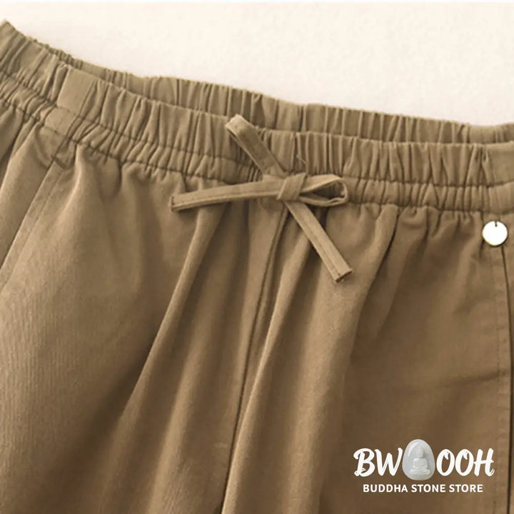 BWOOOH printed harem pants - Plain 7-8 Length Women&