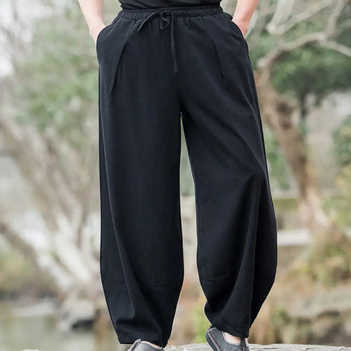 BWOOOH printed yoga pants - Plain Casual Bloomer Men&
