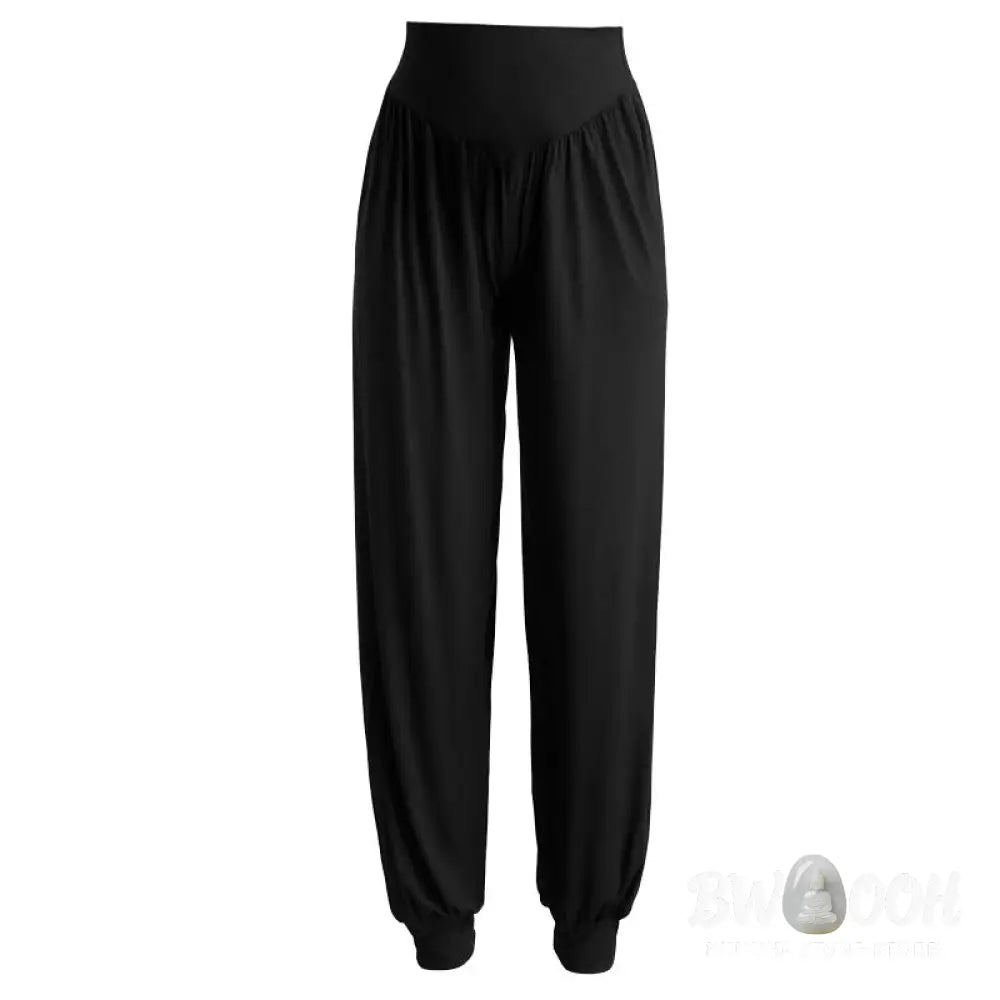 BWOOOH printed harem pants - Plain Color Loose Modal Yoga Dance Harem