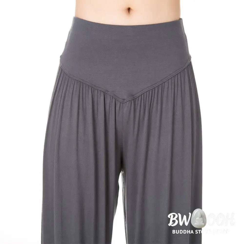 BWOOOH printed harem pants - Plain Color Loose Modal Yoga Dance Harem