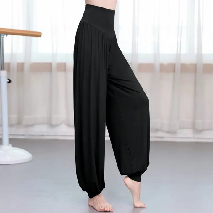 BWOOOH printed harem pants - Plain Color Loose Modal Yoga Dance Harem