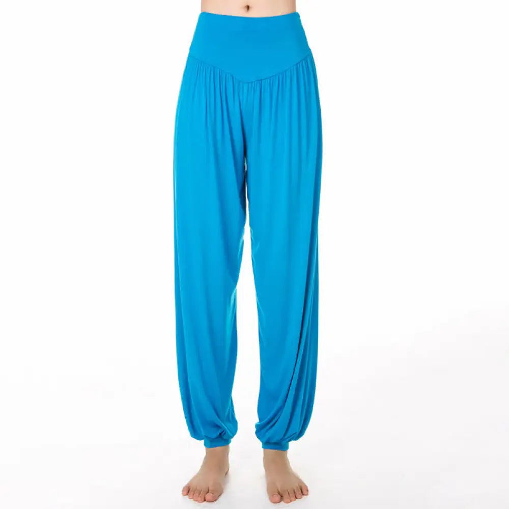 BWOOOH printed harem pants - Plain Color Loose Modal Yoga Dance Harem