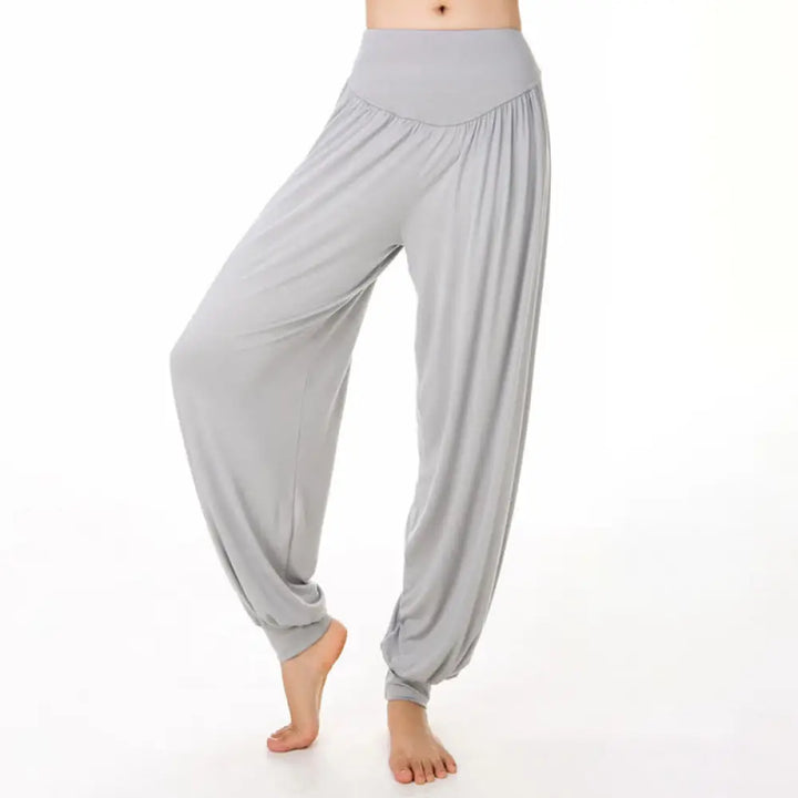 BWOOOH printed harem pants - Plain Color Loose Modal Yoga Dance Harem