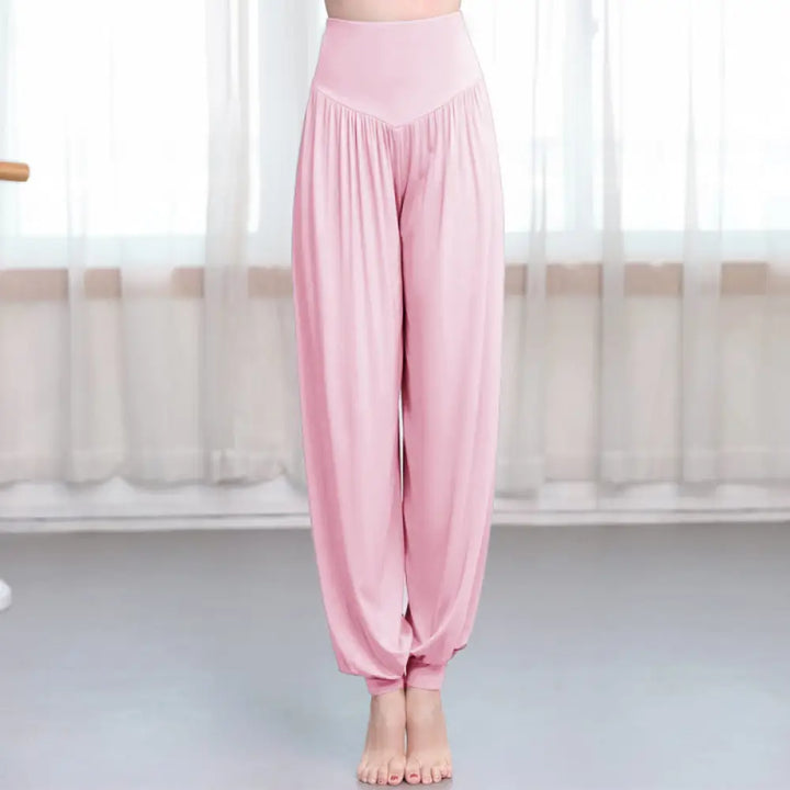 BWOOOH printed harem pants - Plain Color Loose Modal Yoga Dance Harem