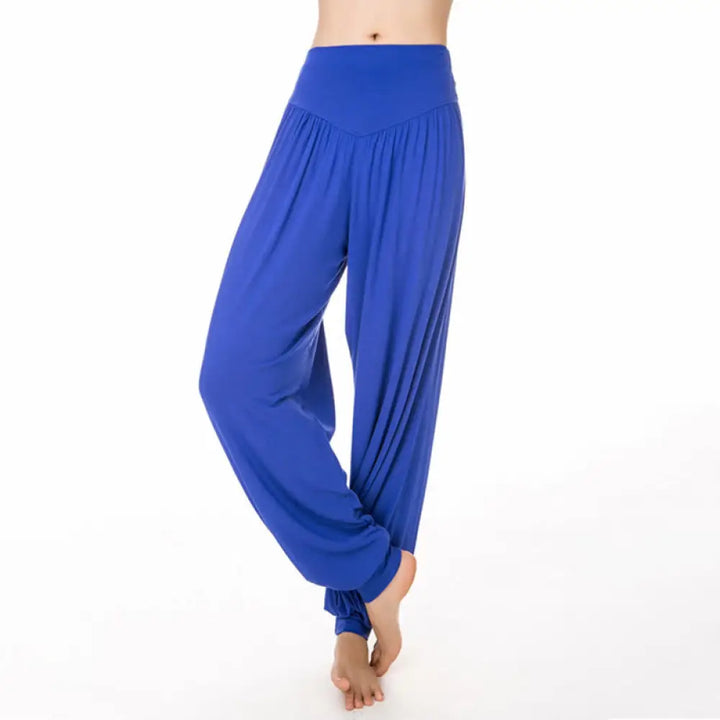 BWOOOH printed harem pants - Plain Color Loose Modal Yoga Dance Harem