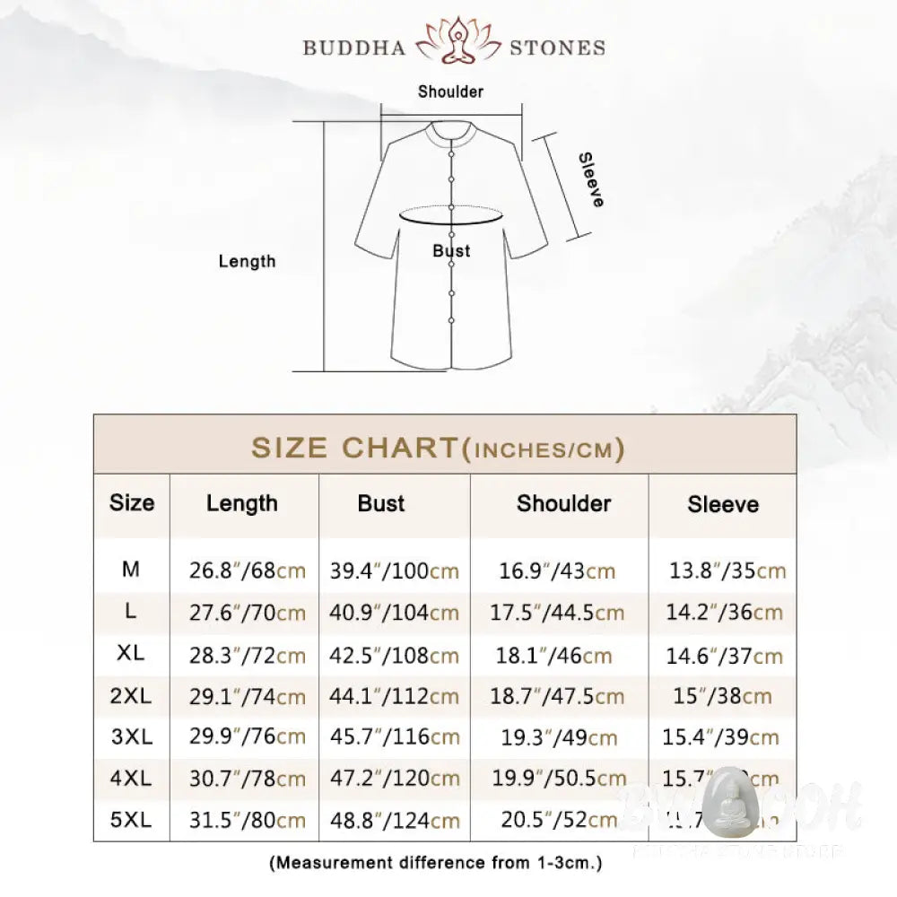 Buddha Stones Plain Color Men’s Half Sleeve Cotton Shirt - Men’s Shirts