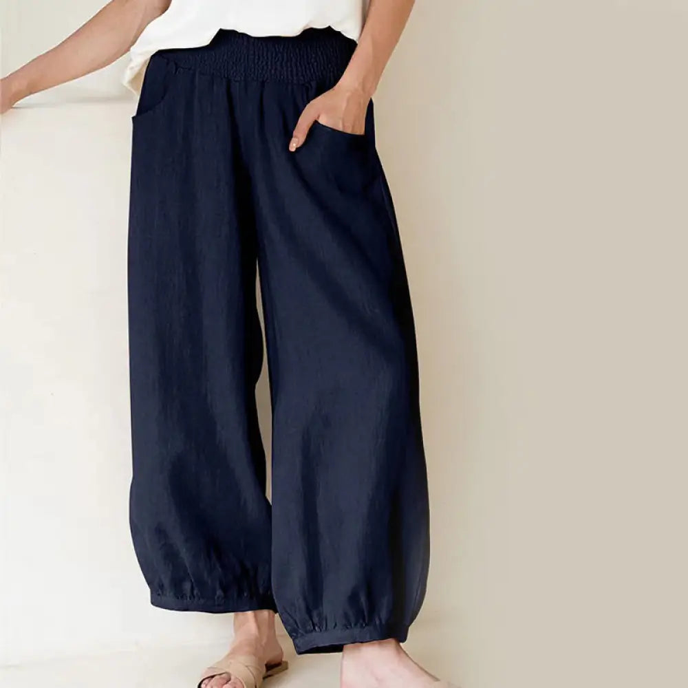 BWOOOH printed harem pants - Plain Color Women&