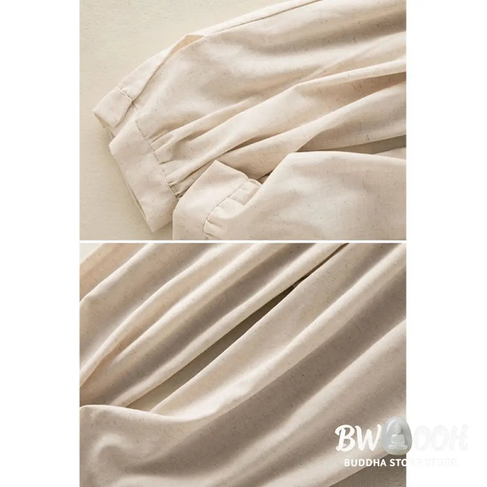 BWOOOH printed harem pants - Plain Cotton Drawstring Women&