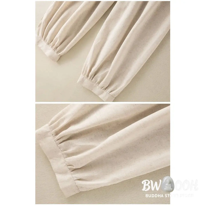 BWOOOH printed harem pants - Plain Cotton Drawstring Women&