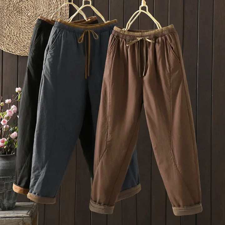 BWOOOH printed harem pants - Plain Cotton Women&