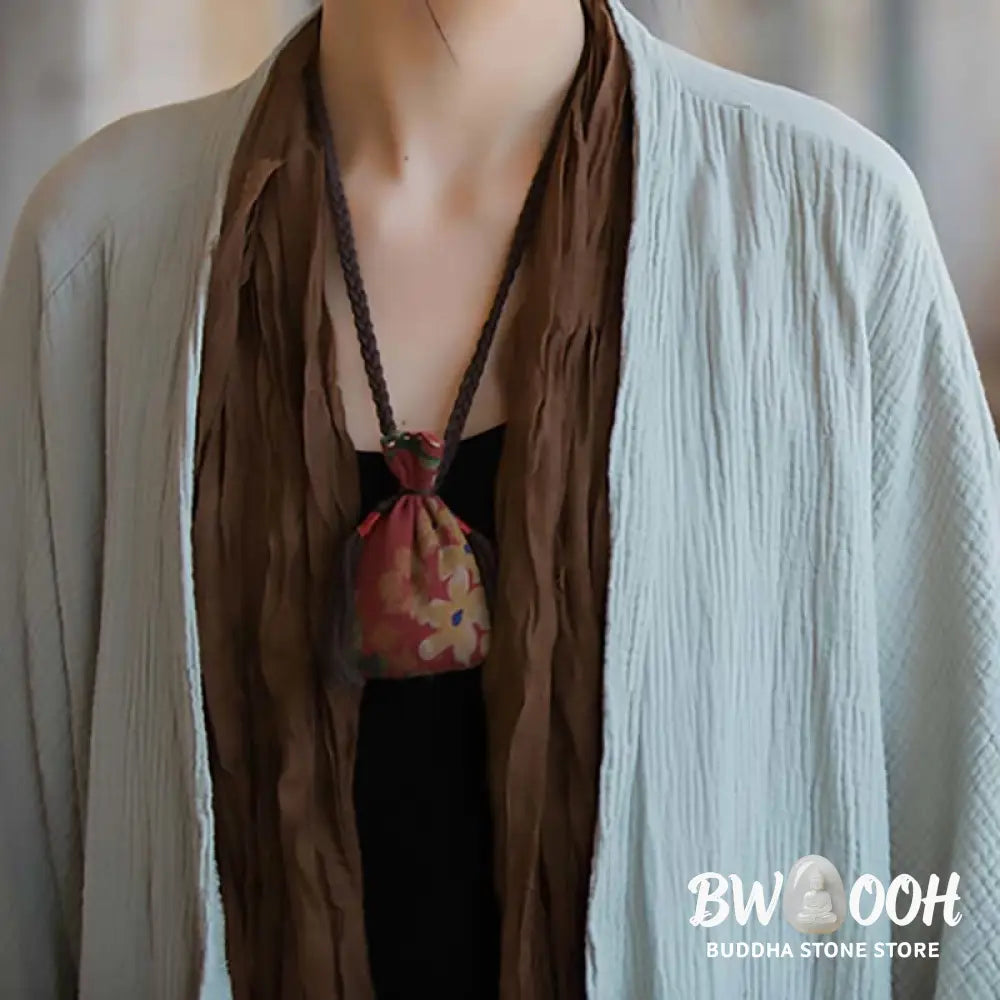 Buddha Stones Plain Design Long Sleeve Coat Zen Meditation Open Front Top Cotton Jacket - Coat