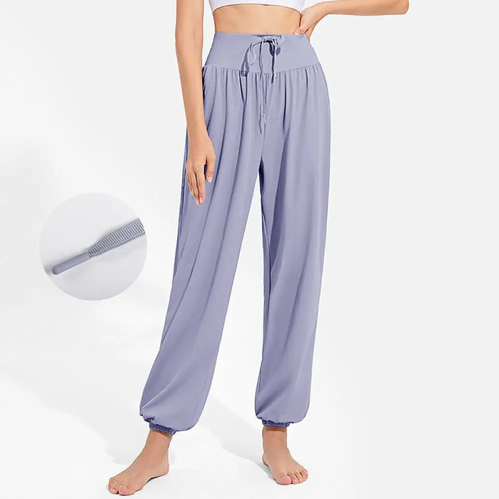 BWOOOH printed harem pants - Plain Drawstring Elastic Waist Design Wo