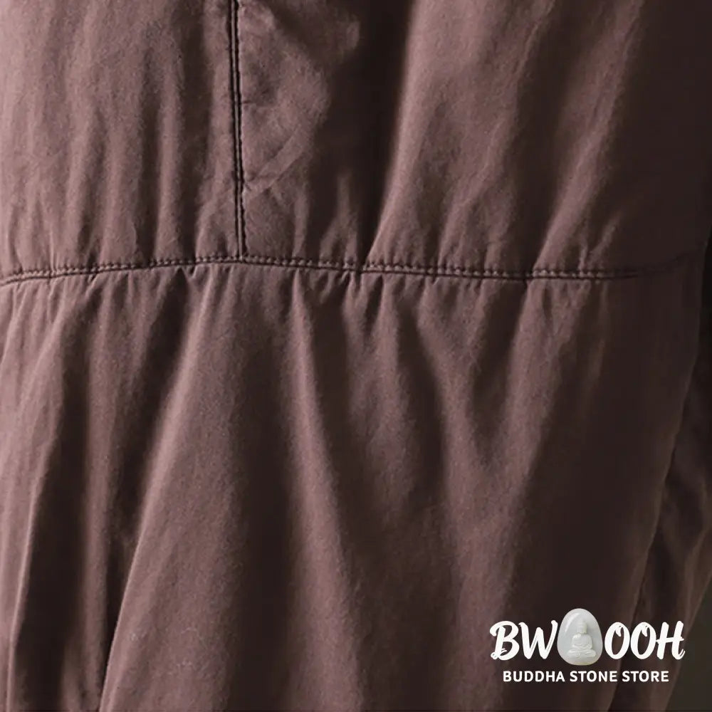 Buddha Stones Plain Warm Women’s Harem Pants With Pockets - Women’s Harem Pants