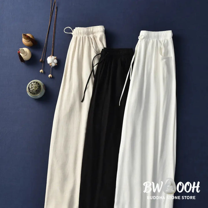 BWOOOH printed wide-leg yoga pants - Plain Wide Leg Pants Dance Women&