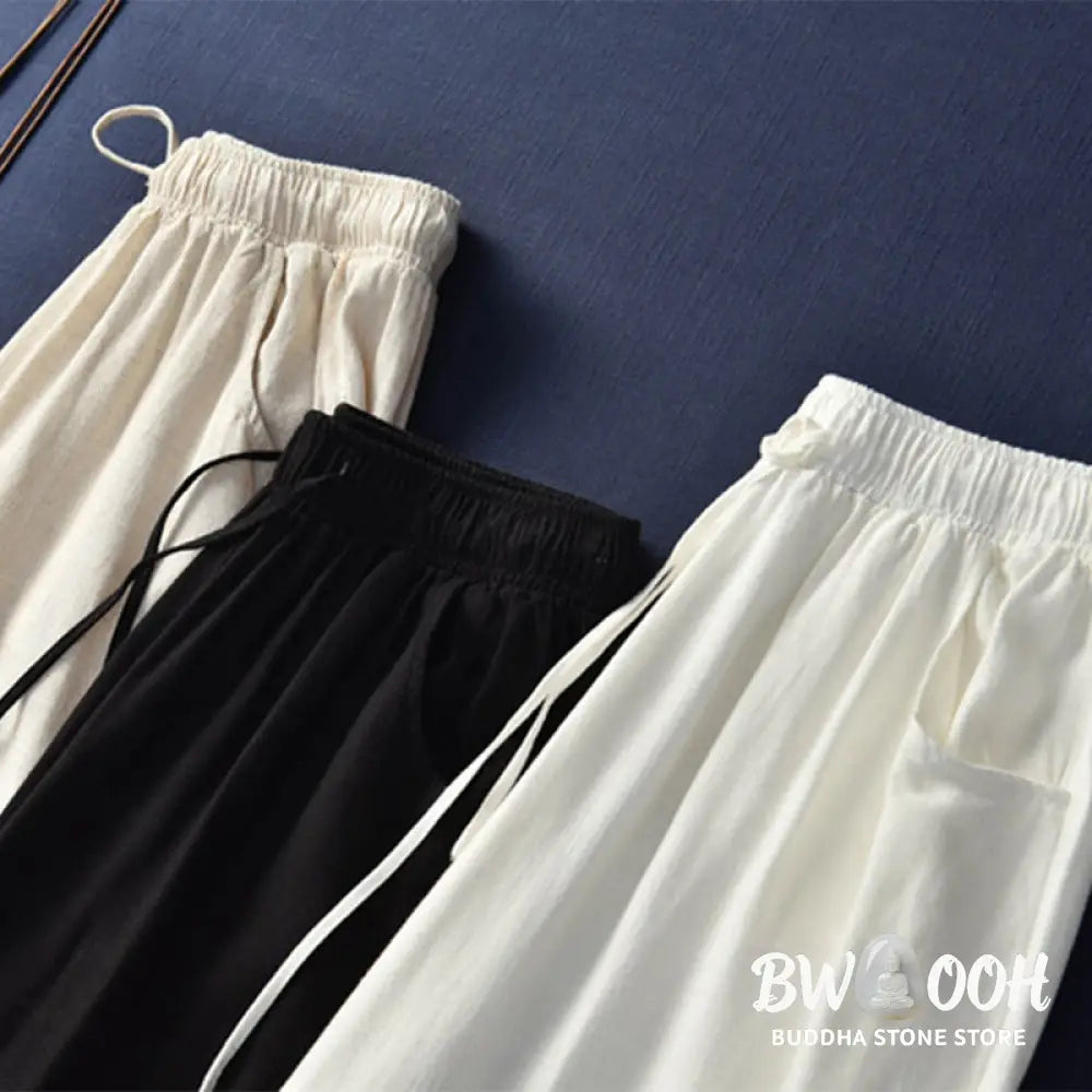 BWOOOH printed wide-leg yoga pants - Plain Wide Leg Pants Dance Women&