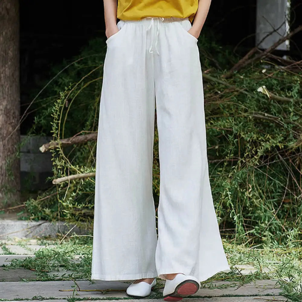 BWOOOH printed wide-leg yoga pants - Plain Wide Leg Pants Dance Women&