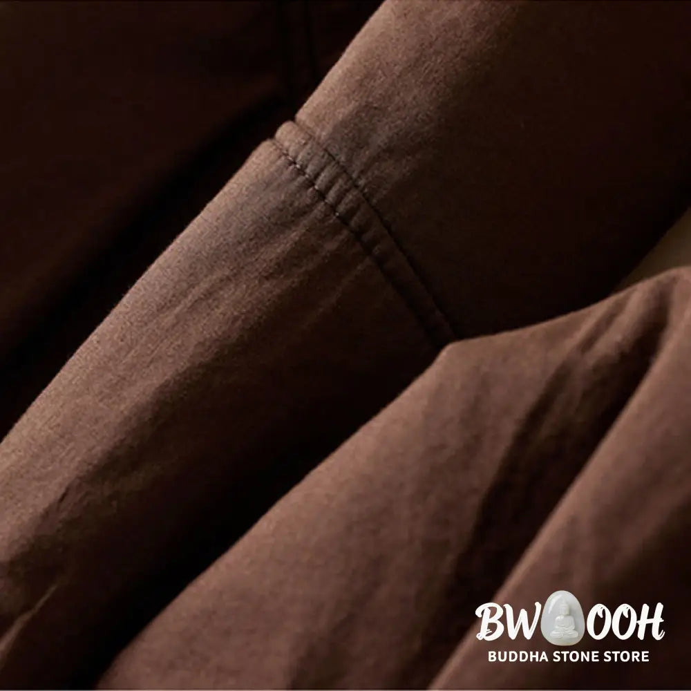 Buddha Stones Plain Women’s Harem Thick Pants With Pockets - Women’s Harem Pants