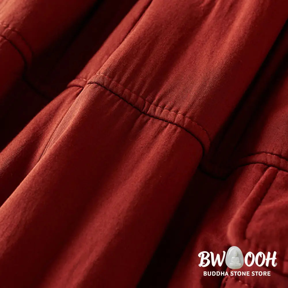 Buddha Stones Plain Women’s Harem Thick Pants With Pockets - Women’s Harem Pants