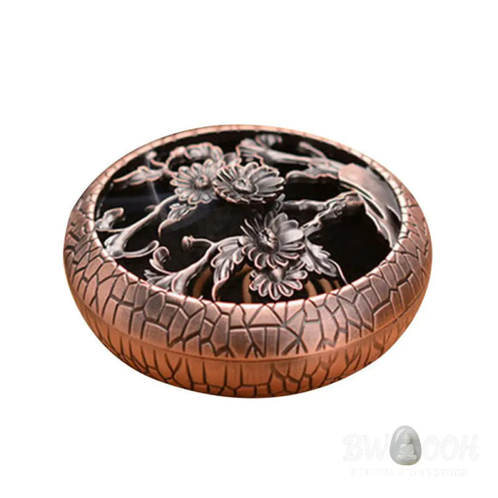 BWOOOH handcrafted incense burner - Plum Flower Orchid Chrysanthemum Pa
