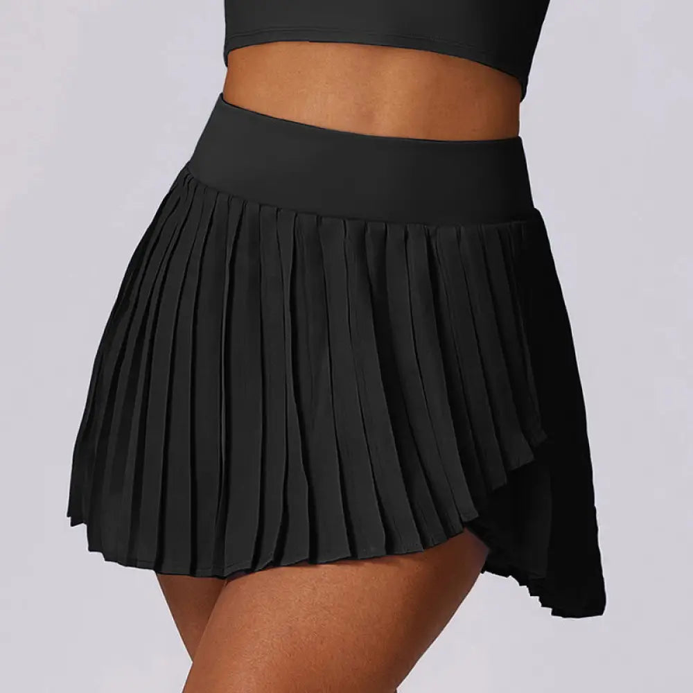 BWOOOH lotus print yoga pants - Polo Collar Crop Tank Top Tennis Skirts 