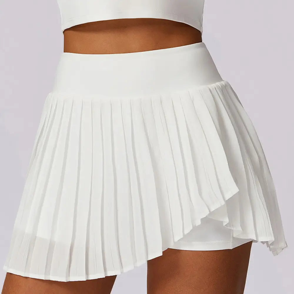 BWOOOH lotus print yoga pants - Polo Collar Crop Tank Top Tennis Skirts 