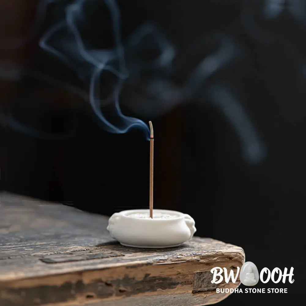 BWOOOH ceramic incense burner - Prosperous Dragon Double Lion Ears 