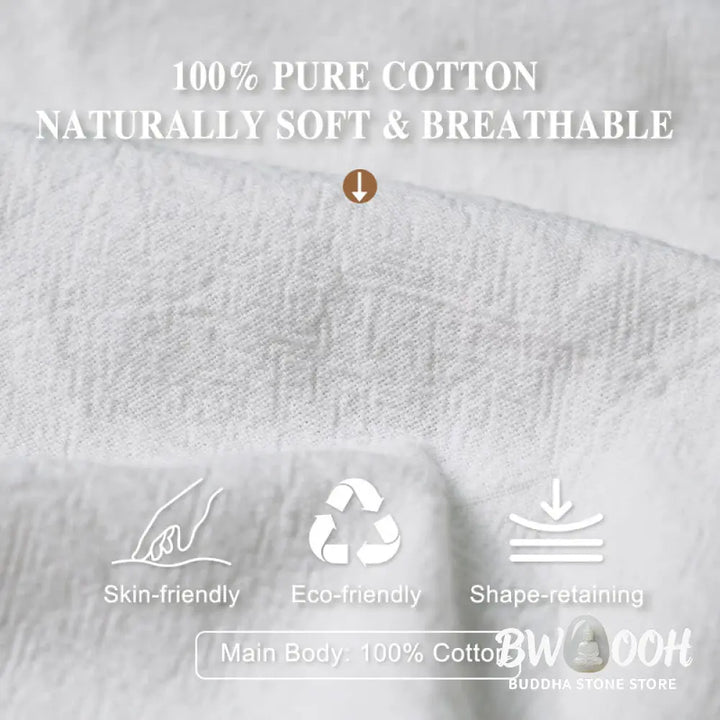 Buddha Stones Pure Cotton Sakura Blossoms Koi Fish Lotus Leaves Women’s Elastic Waist Harem Pants - Women’s Harem Pants