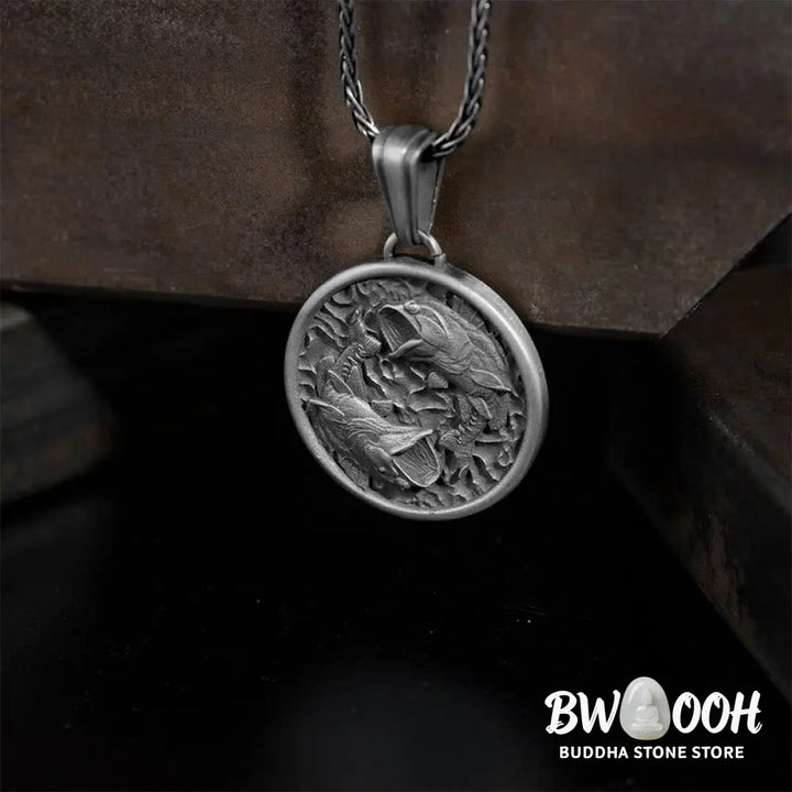 Buddha Stones Pure Tin Polishing Koi Fish Wealth Necklace Pendant - BWOOOH - Pure Tin Koi Fish - Necklaces &amp; Pendants